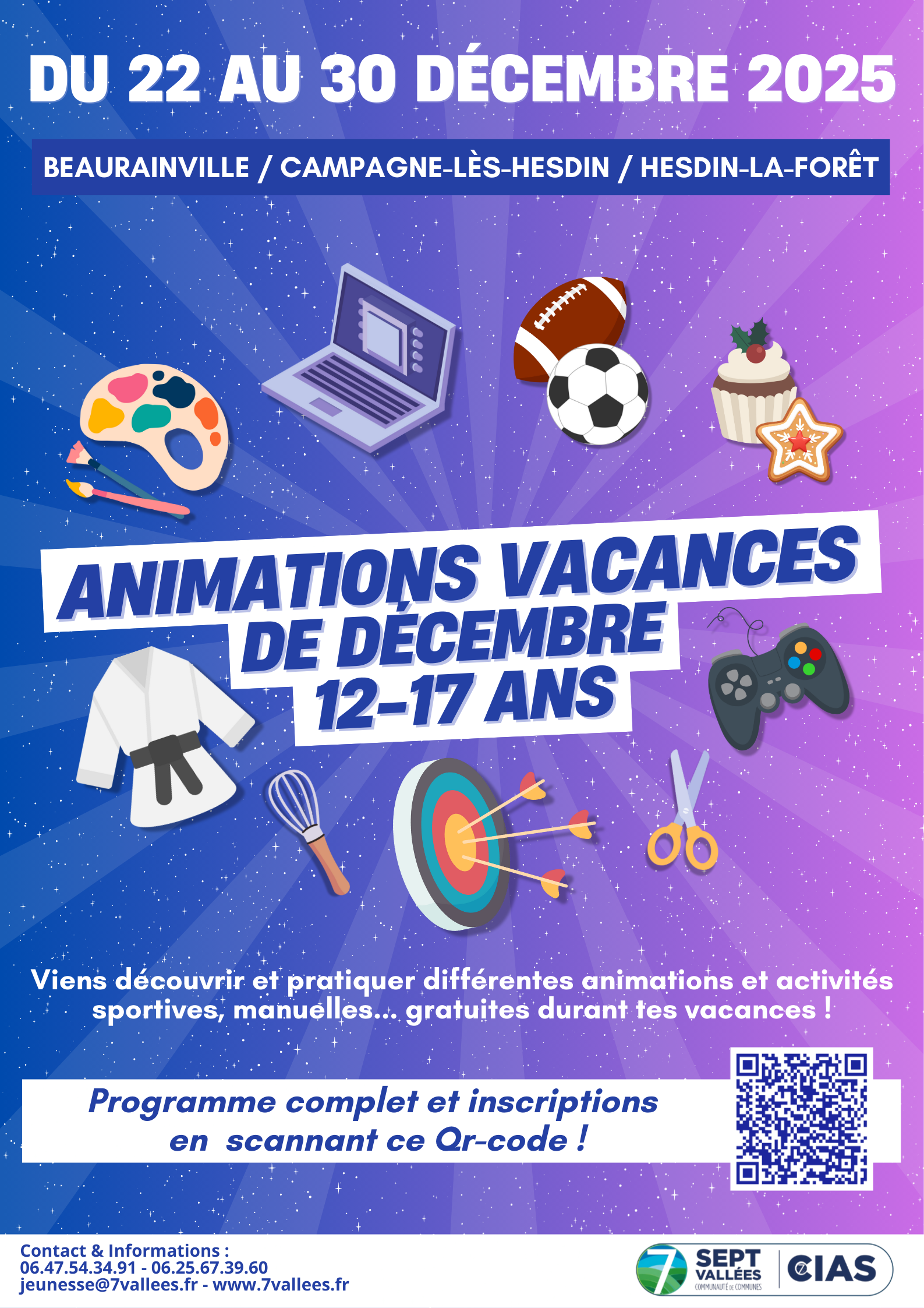 Animations Noel 2025 12-17 ans