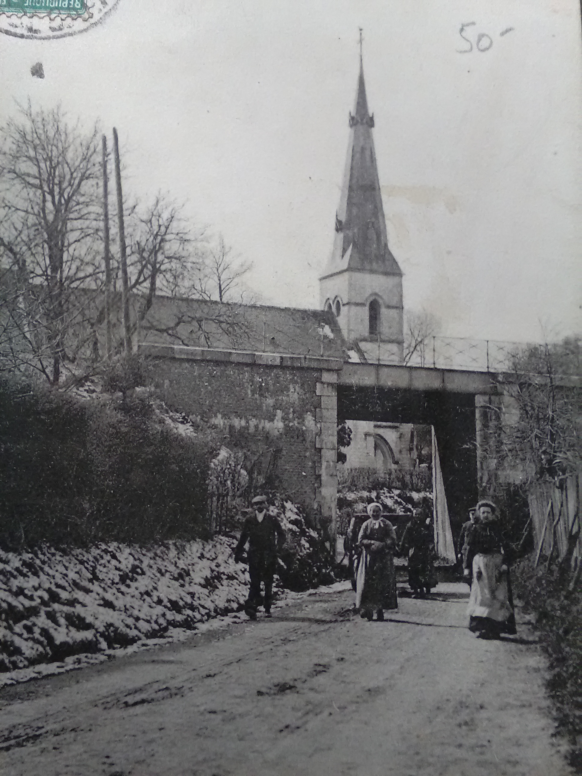 L'église de Maresquel 1920