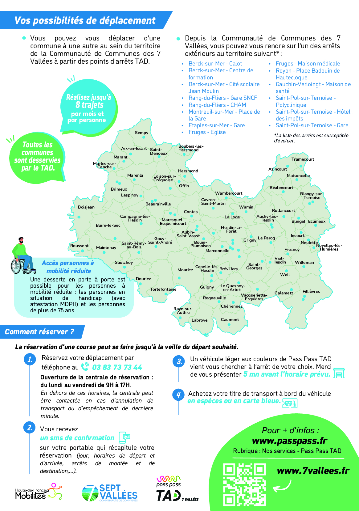solutions transport PassPass 7 vallées
                                                